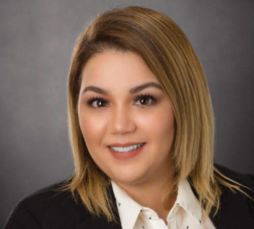 Headshot photo of Stephanie Burgos smiling