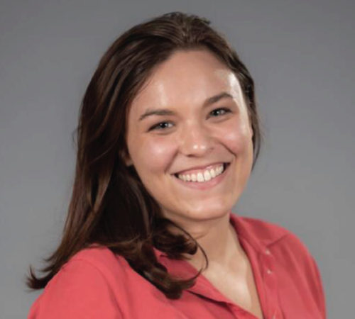 Headshot photo of Jamie Perry smiling